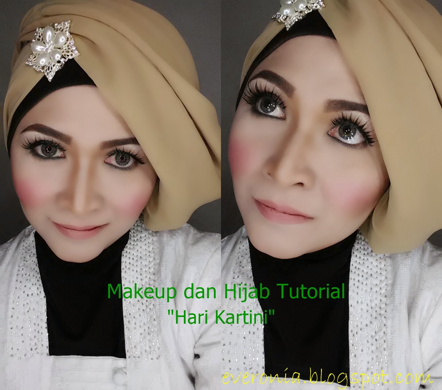 26 Ide Tutorial Hijab Make Up Terbaru Tutorial Hijab Terbaru Tahun