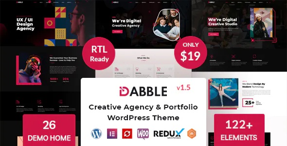 Best Creative Agency & Portfolio WordPress Theme
