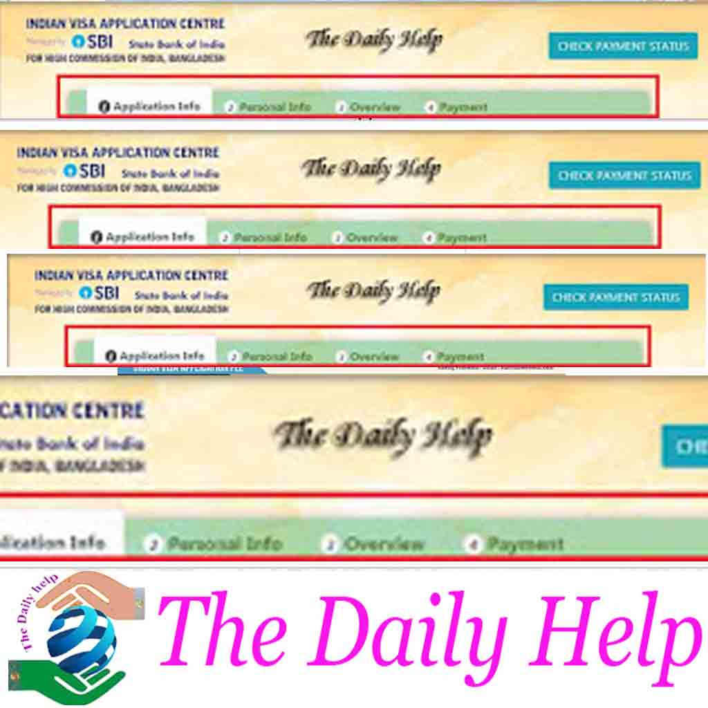 Online Indian Visa Application Processing Fee Payment For Bangladesh ...