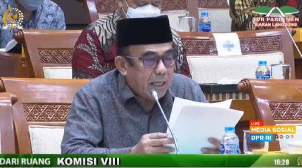 Menag Minta Maaf karena Umumkan Haji Batal Sebelum Rapat dengan Komisi VIII DPR