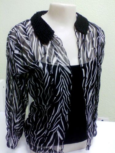 Camisa de crochê zebrinha- Receita