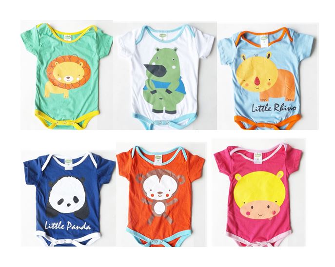 Wholesale branded baby clothes Romper Safari collection 8 RM