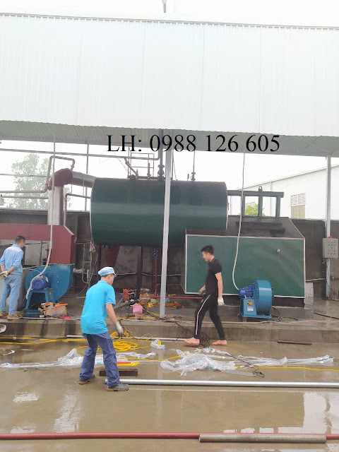 nồi hơi công nghiệp đốt củi 2 tấn