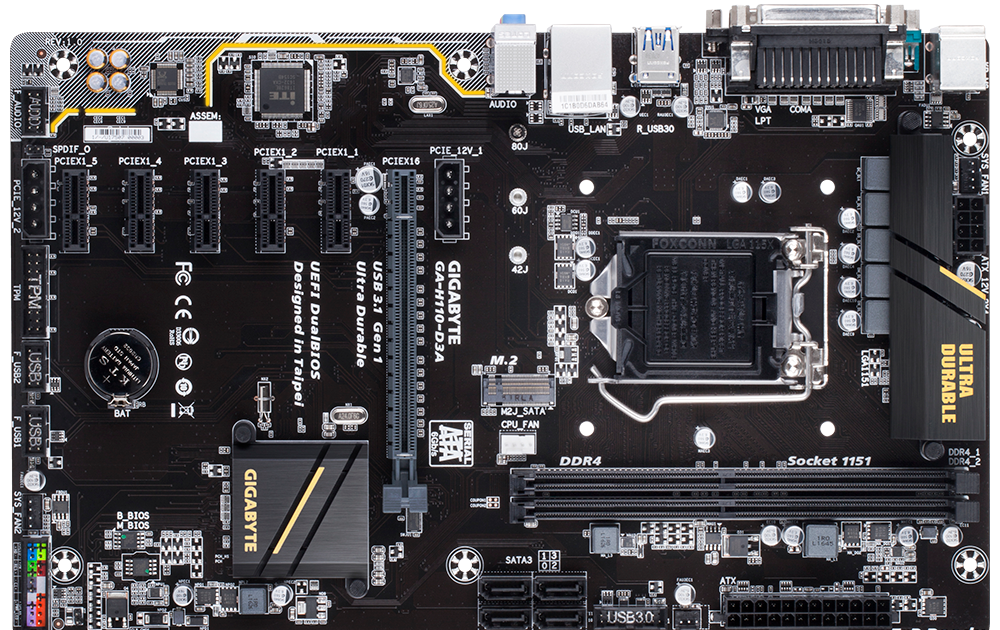 All Free Download Motherboard Drivers Gigabyte GAH110D3A Driver XP