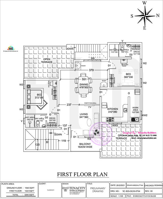 First floor plan