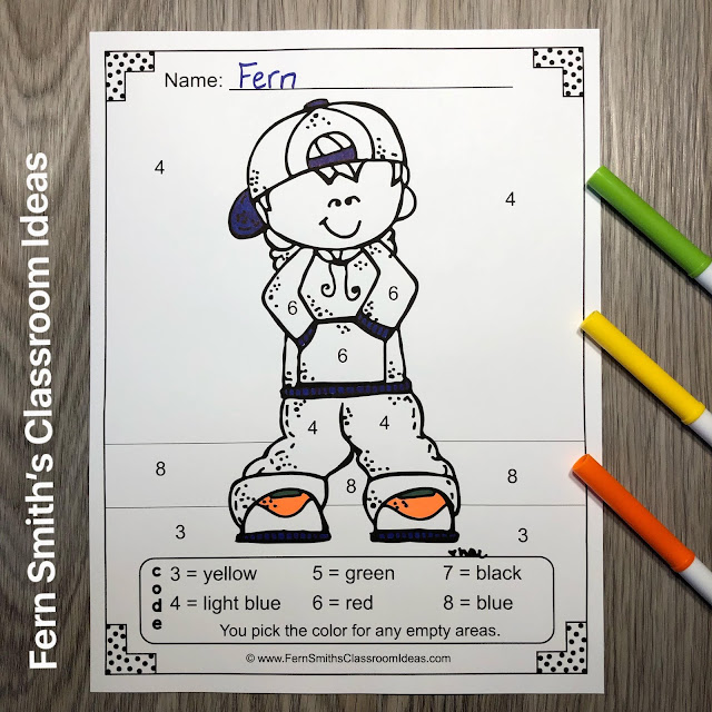 Click Here to Download this Back to School Color By Code Kindergarten Know Your Colors and Numbers Bundle for Your Class Today!