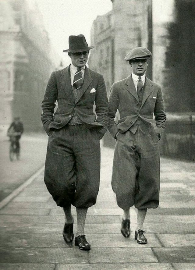 Plus Fours The Popular Baggy Knickers For Men From the 1920s Vintage