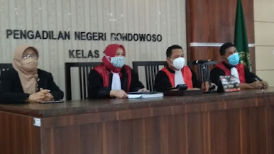 Sidang Putusan Sekda Non Aktif Syaifullah 2 Bulan 15 Hari