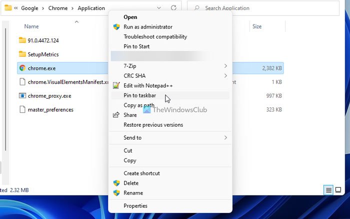 Cómo anclar cualquier aplicación a la barra de tareas en Windows 11