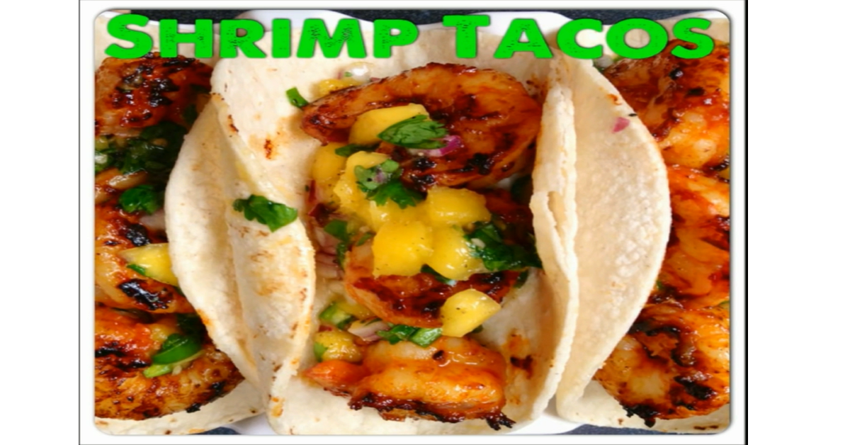 SHRIMP TACOS’ RECIPE HOW TO MAKE SHRIMP TACOS WITH KOREAN SAUCE AND