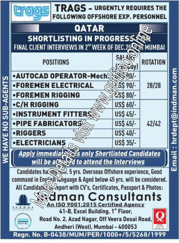 Onshore And Offshore Jobs