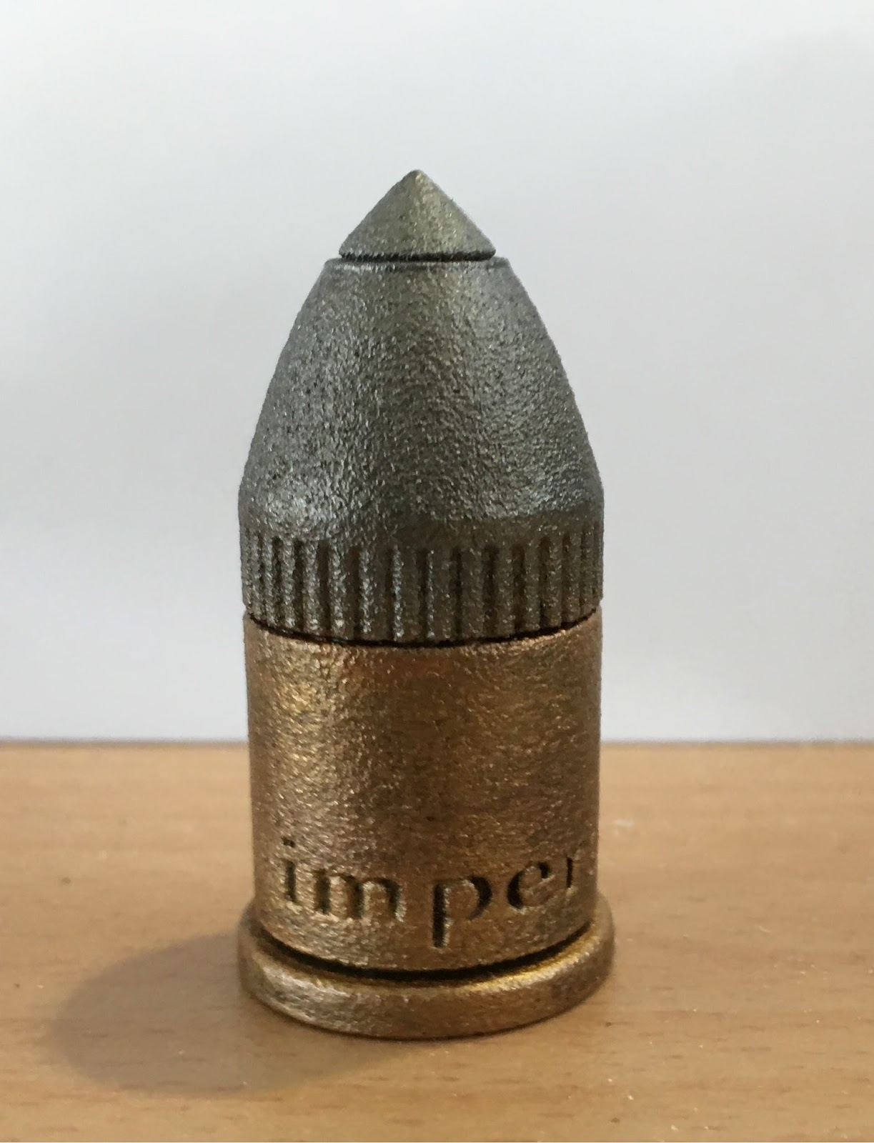 Space Marine Bolter Round "Life Size Prop" Wargaming Hub