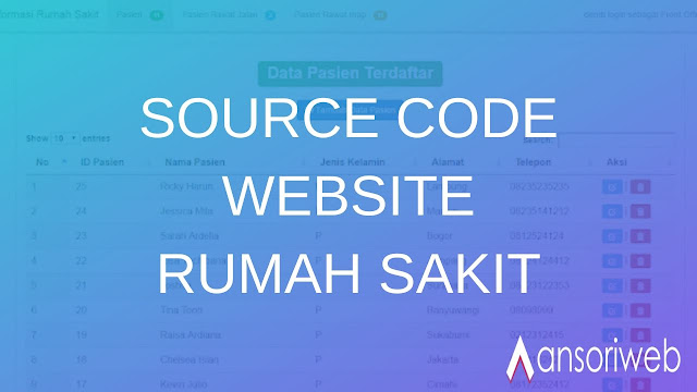 Download Source Code Website Rumah Sakit dengan PHP MYSQL Download Source Code Website Rumah Sakit dengan PHP MYSQL
