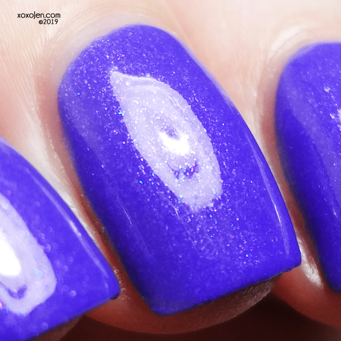 xoxoJen's swatch of 77 Nail Lacquer Riot Grrrl