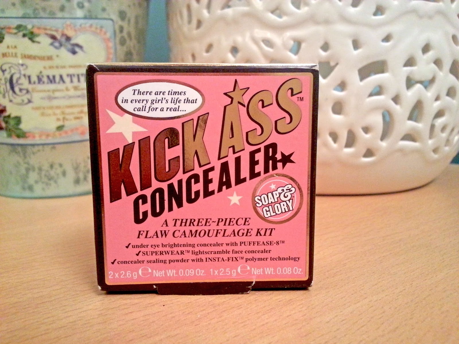 Soap and Glory Kick Ass Concealer Swatches Review