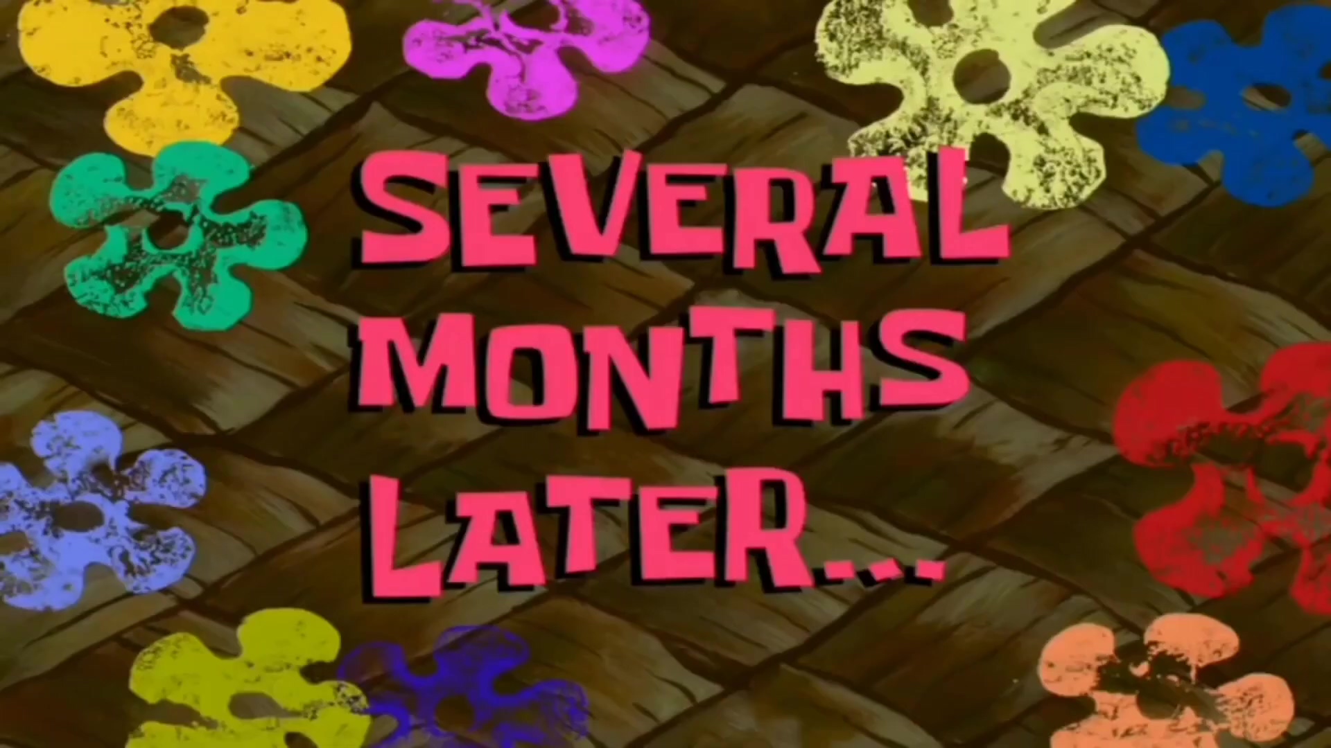 Один год спустя спанч боб. Картинка 5 часов спустя. Предлоги в английском языке. 2 hours later. Phrasal verbs friends.