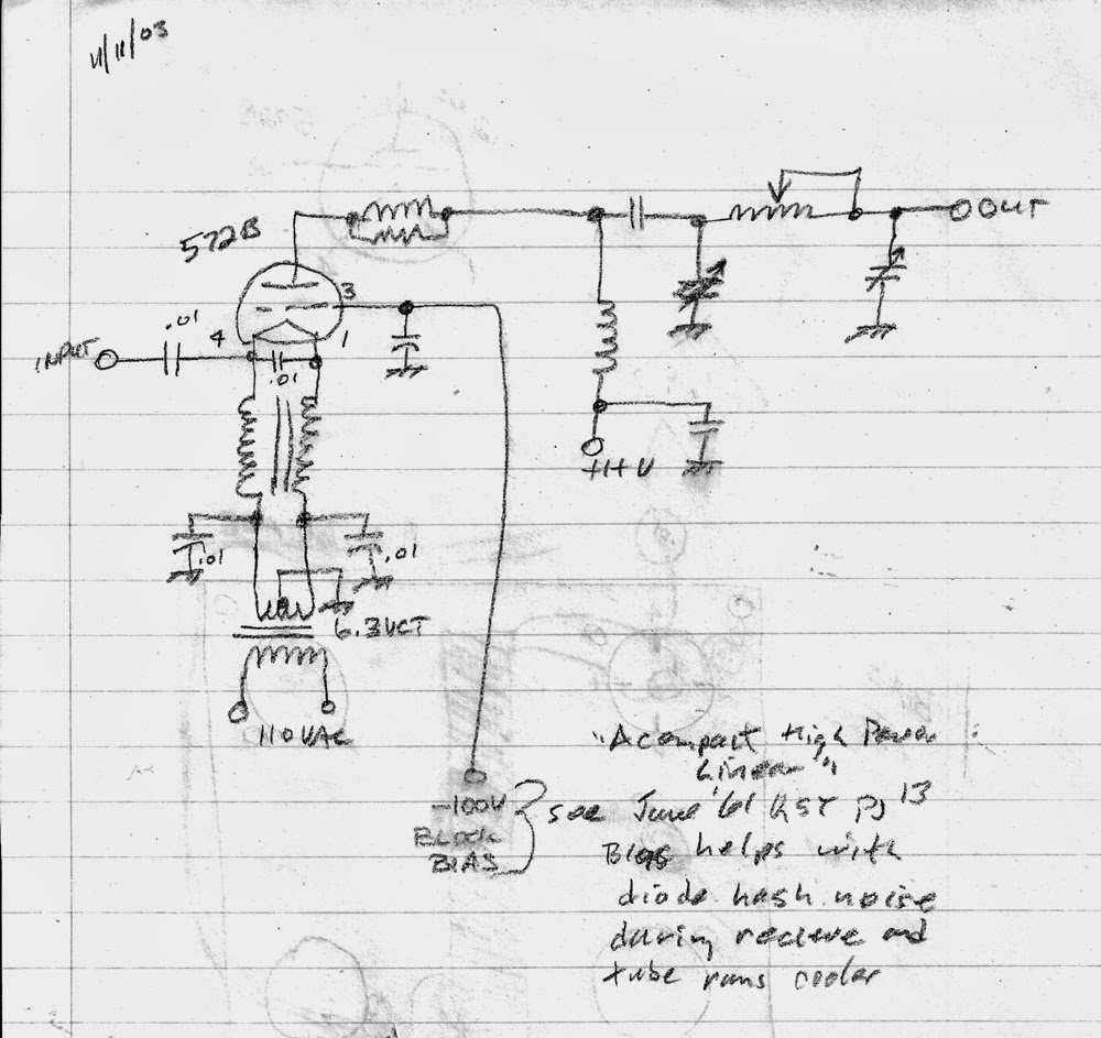 CQ CQ CQ de W0VLZ: KX3 and a Boat Anchor Amp