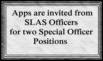 Special Officer Positions (SLAS)