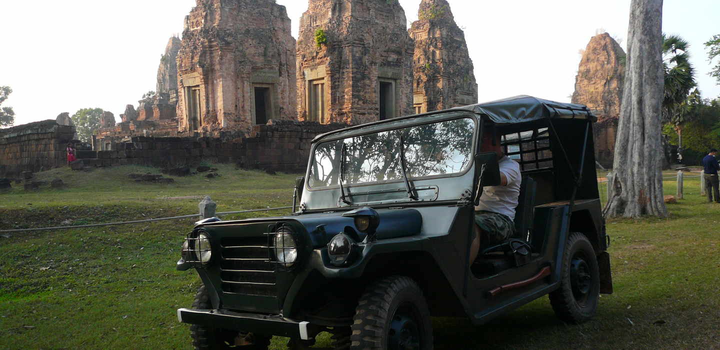 Siem Reap 1Day Jeep Tour to Angkor Wat and Ta Prohm TOUR KHMER ANGKOR