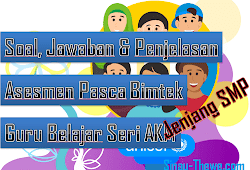 Soal Jawaban Post Test Asesmen Pasca Program Guru Belajar Seri Akm Jenjang Smp Sinau Thewe Com