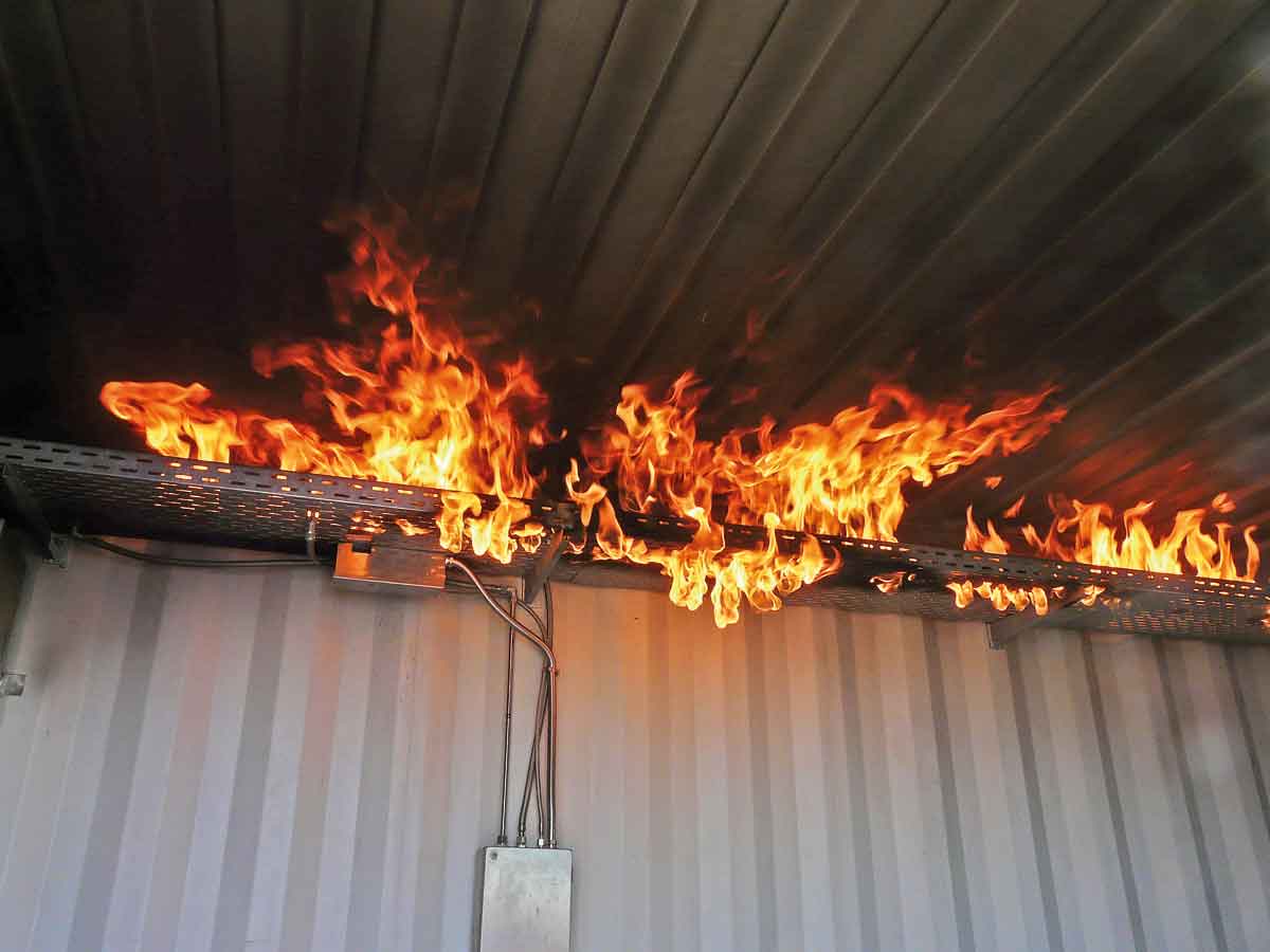 Pożary instalacji elektrycznych