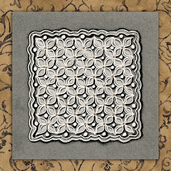 Time for Tangling: Today's Tangles - More Lacy Designs