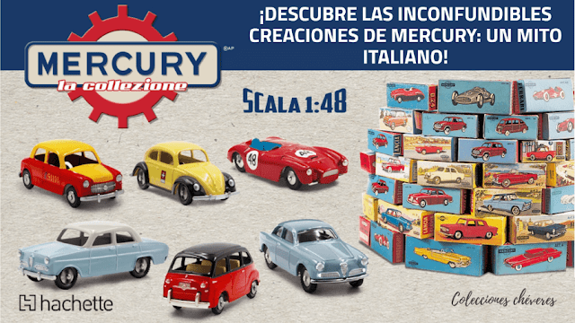 MERCURY La colección 1:48 Hachette Italia