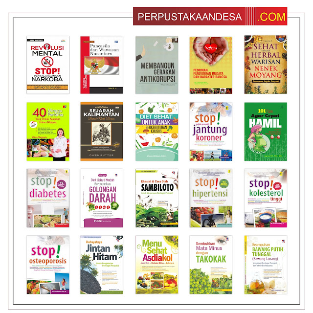 Contoh RAB Pengadaan Buku Desa Kabupaten Minahasa Utara Provinsi Sulawesi Utara Paket 100 Juta