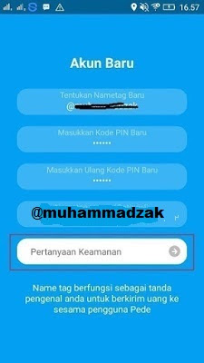 Nametag teman di pede Cara Masukin Nametag teman di pede