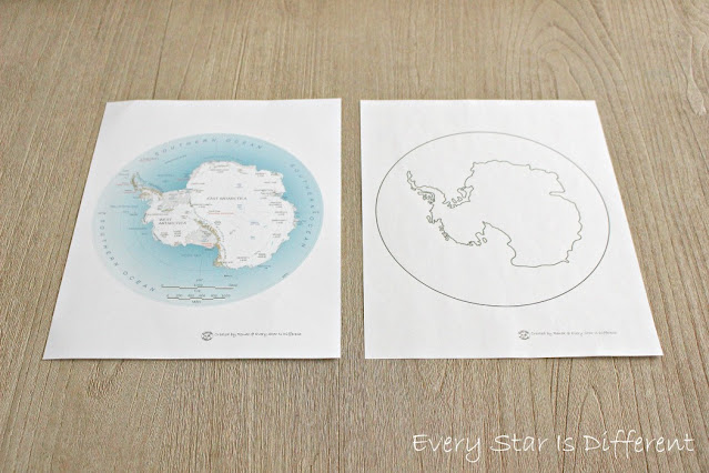 Antarctica Map Activity