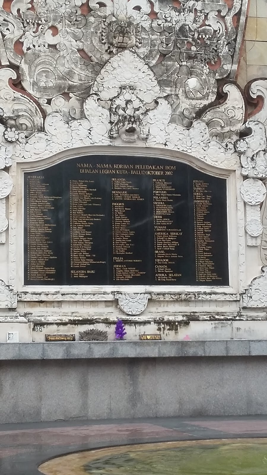 Famoso Bali's Place Jalan Legian dan Monumen Ground Zero Bali