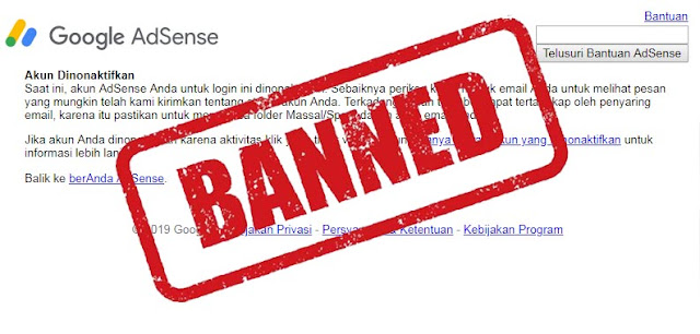 Akun AdSense Dibanned: Nasib Saldo yang Tersisa dan Langkah-Langkah Antisipasi