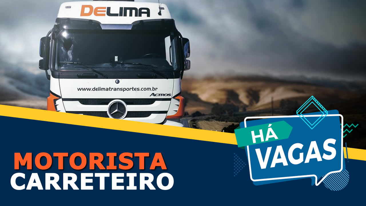 vaga para Motorista Carreteiro