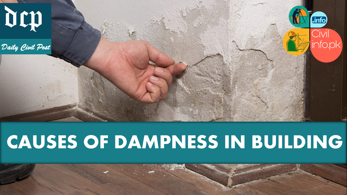 Causes of Humidity (dampness) in Building