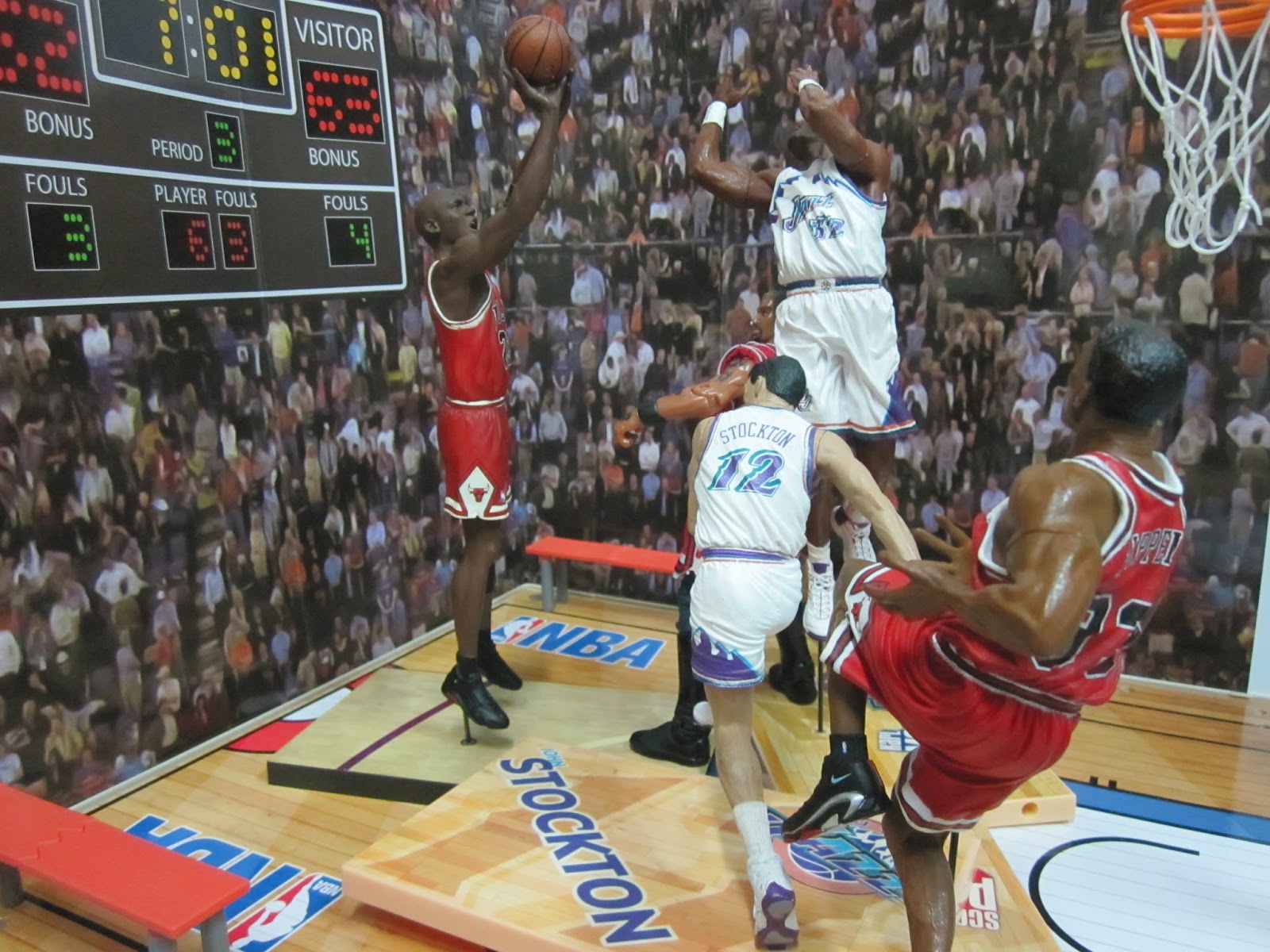 Michael Jordan last shot