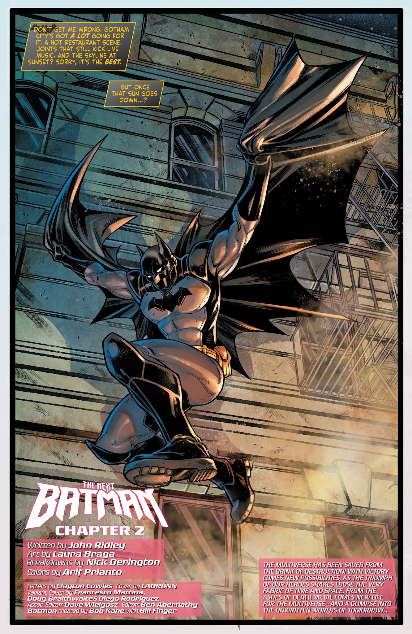 Weird Science DC Comics: PREVIEW: Future State: The Next Batman #2