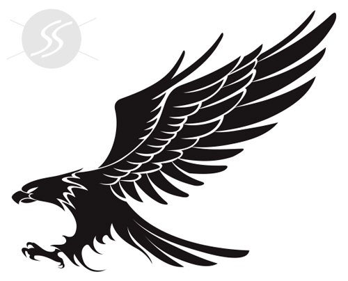 Adesivo decorativo águia Adesivo decorativo aguia