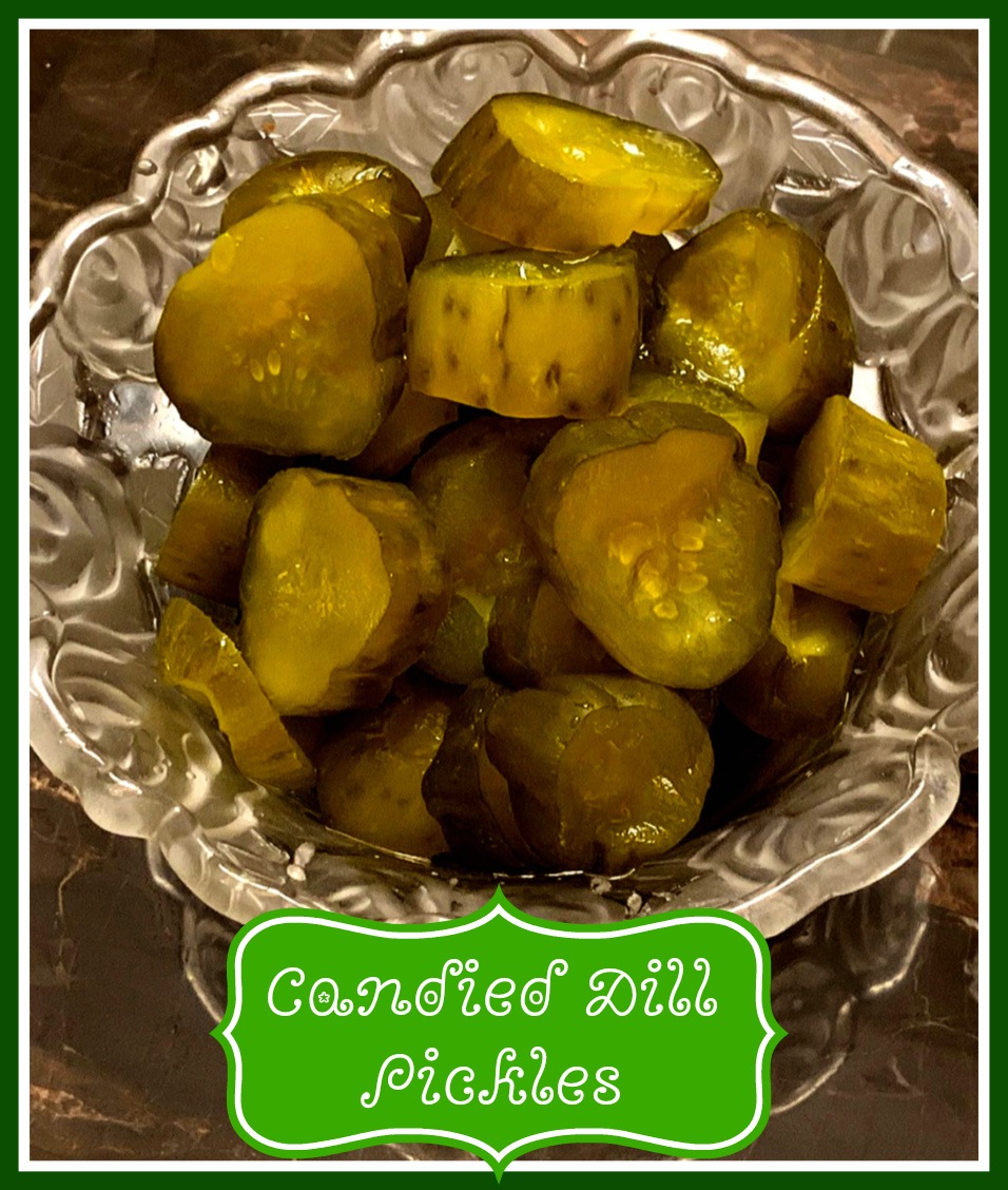 Sweet Tea and Cornbread Mama's Candied Dill Pickles!