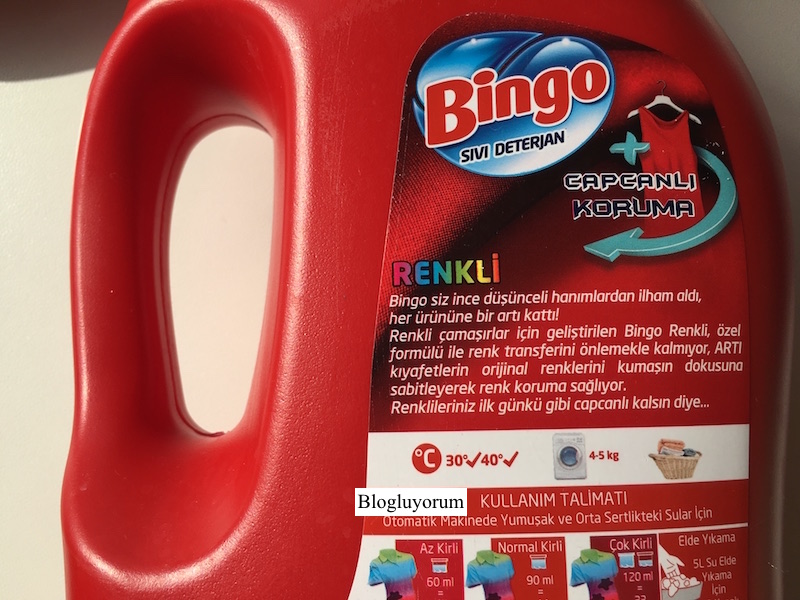 Bingo Renkli Sivi Deterjan Incelemesi Blogluyorum Gokce Bagtir Kozmetik Yasam Alisveris Makyaj Blogu