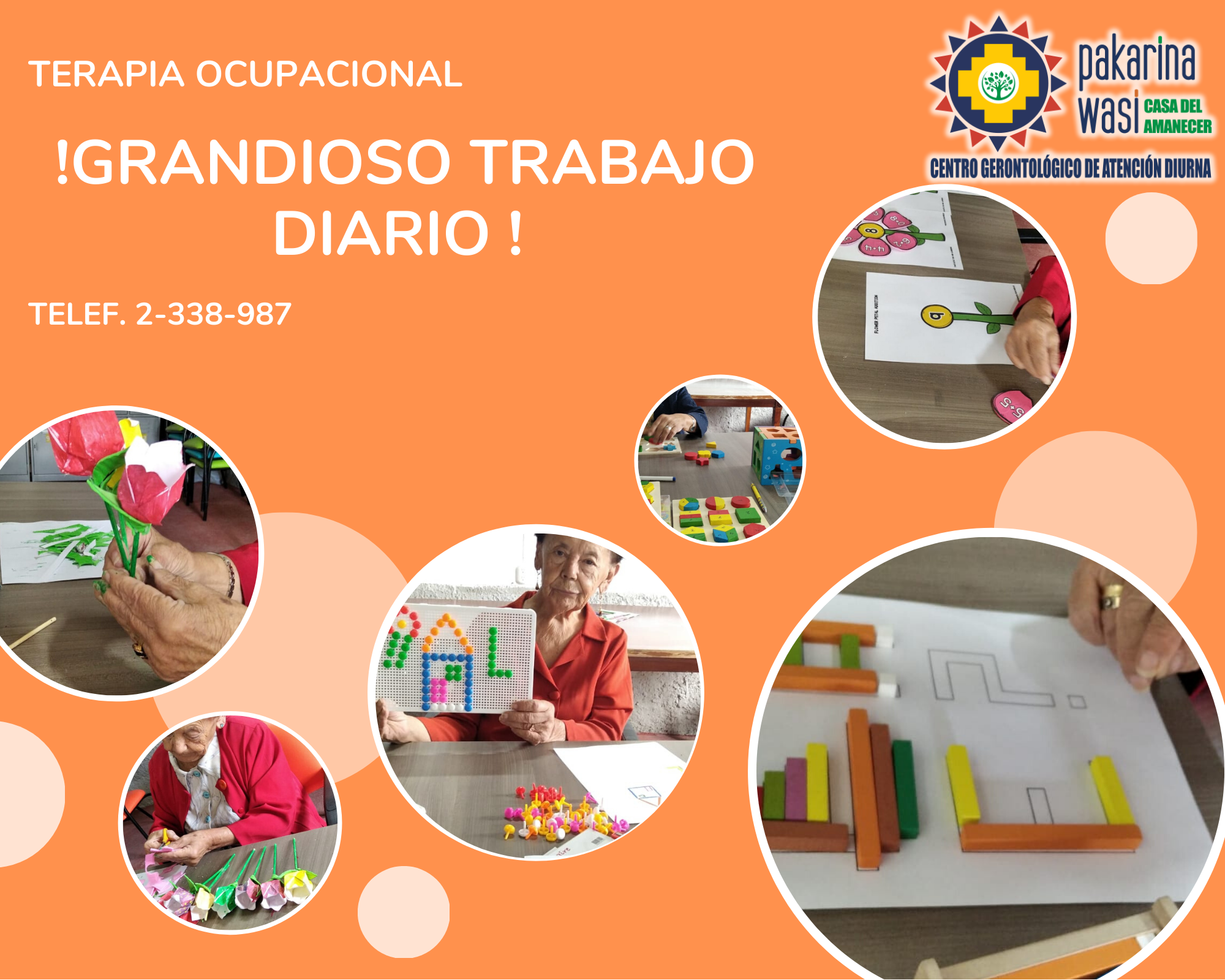 ATENCIÓN INTEGRAL AL ADULTO MAYOR BENEFICIOS DE LA TERAPIA OCUPACIONAL EN EL ADULTO MAYOR ATENCIÓN INTEGRAL AL ADULTO MAYOR BENEFICIOS DE LA TERAPIA OCUPACIONAL EN EL ADULTO MAYOR