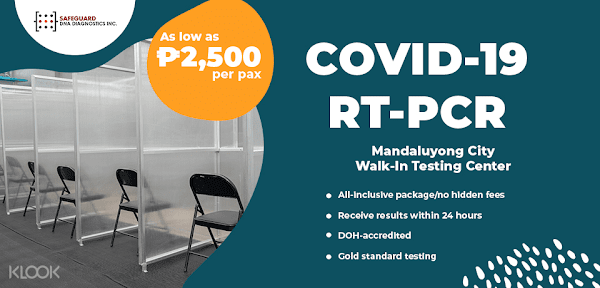 CHEAP FAST RT-PCR TEST IN MANDALUYONG METRO MANILA PHILIPPINES