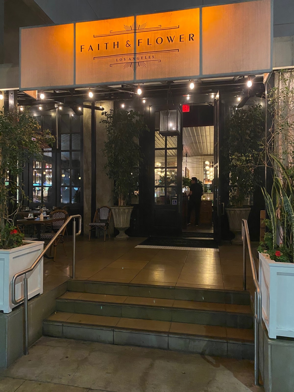 Dine LA Faith & Flower Westside Nana