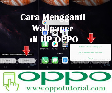 Cara Mengganti Wallpaper di HP OPPO - Oppotutorial