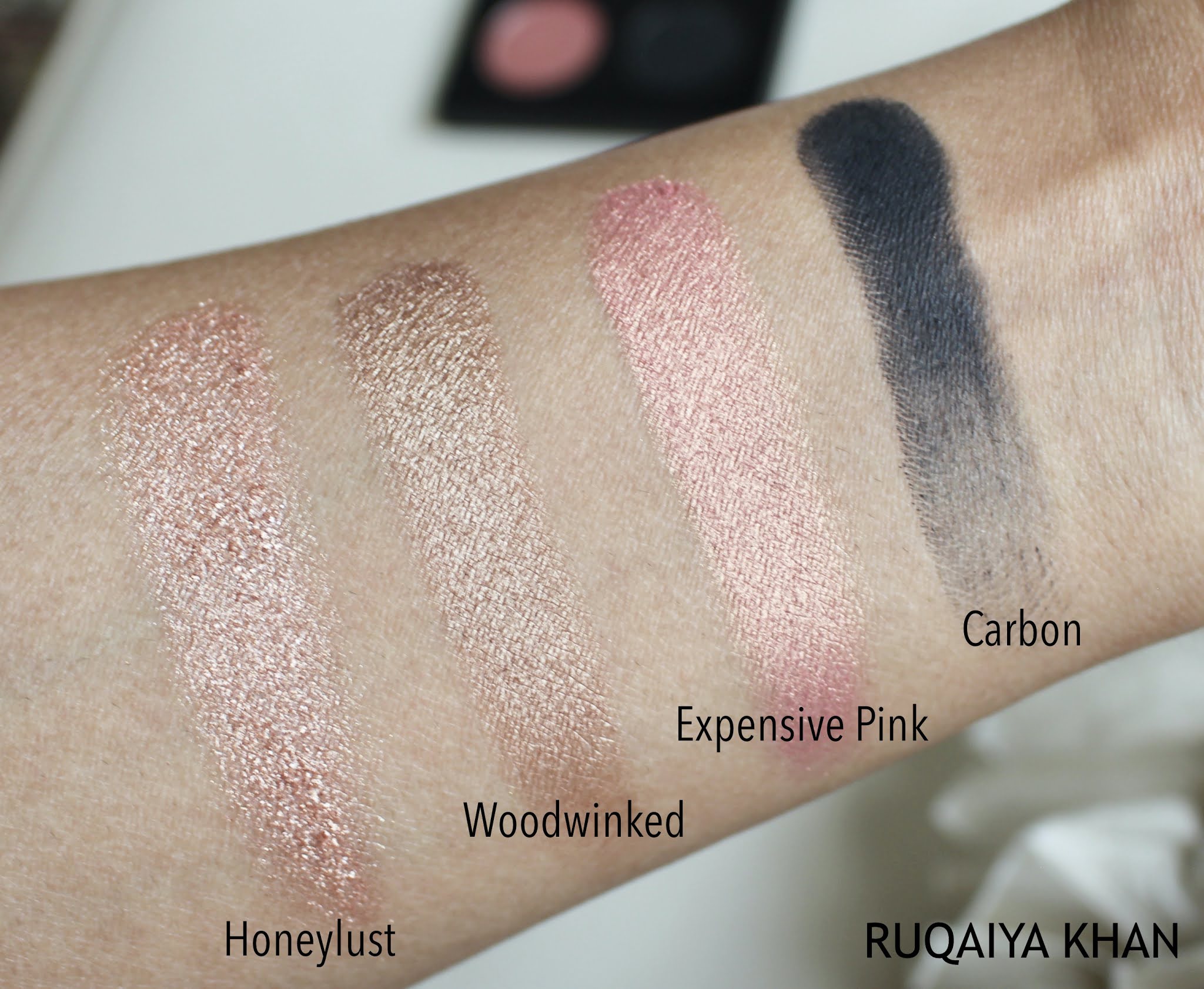 Ruqaiya Khan MAC Pro Eyeshadow Palette in Woodwinked, Expensive Pink