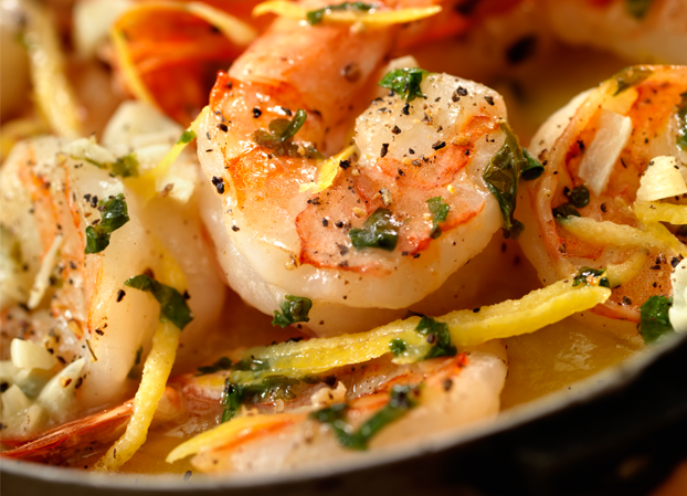 Honey Garlic Shrimp Skillet Recipe