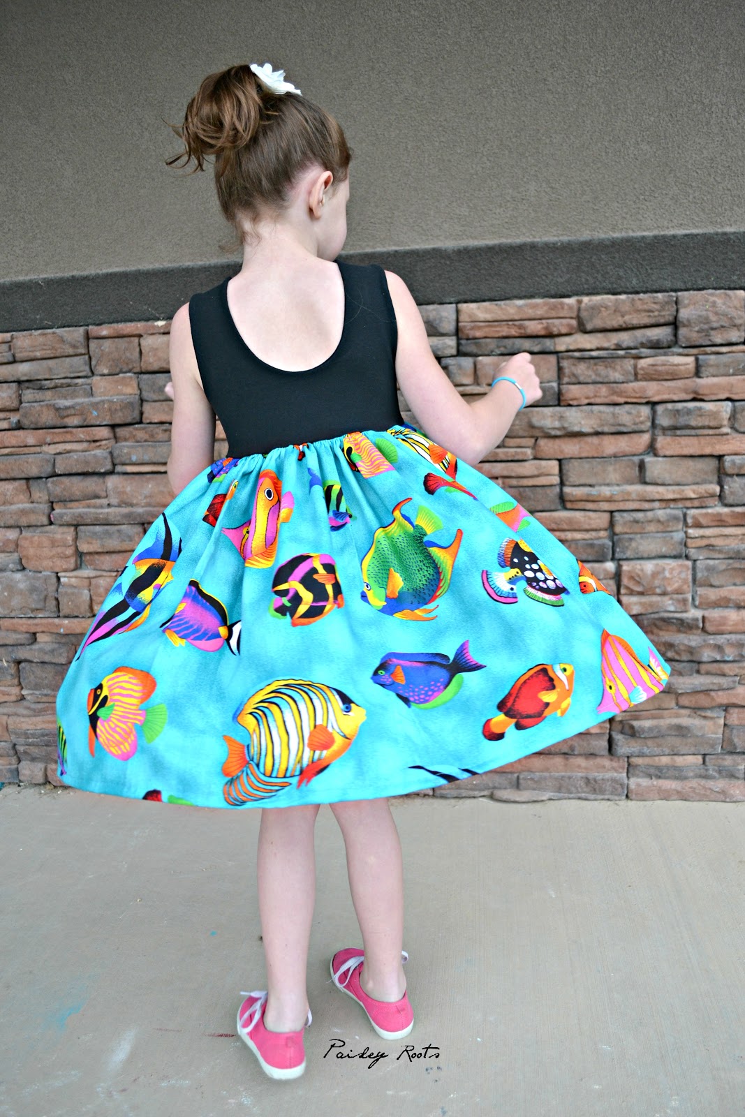 Paisley Roots Adelyn's Aquarium Dress