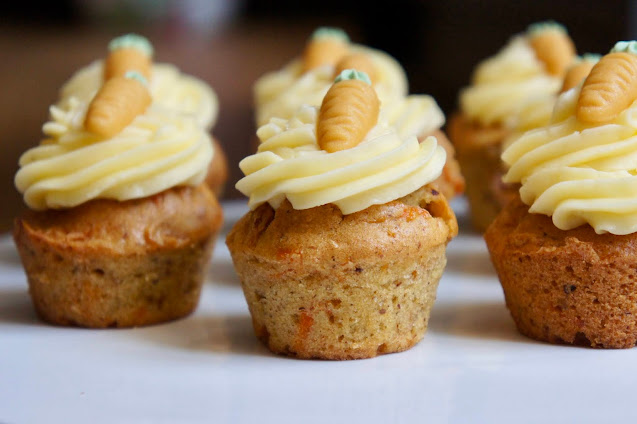 REZEPT: glutenfreie Karotten-Muffins mit Frosting ♥ Ein glutenfreier Blog