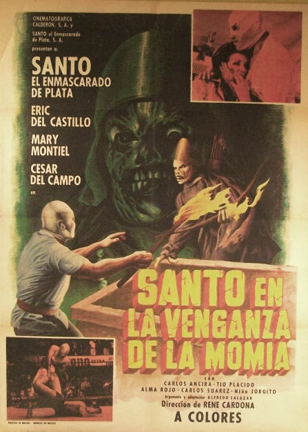 Santo en la Venganza de la Momia