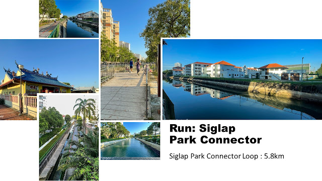 Siglap Park Connector : Running Route