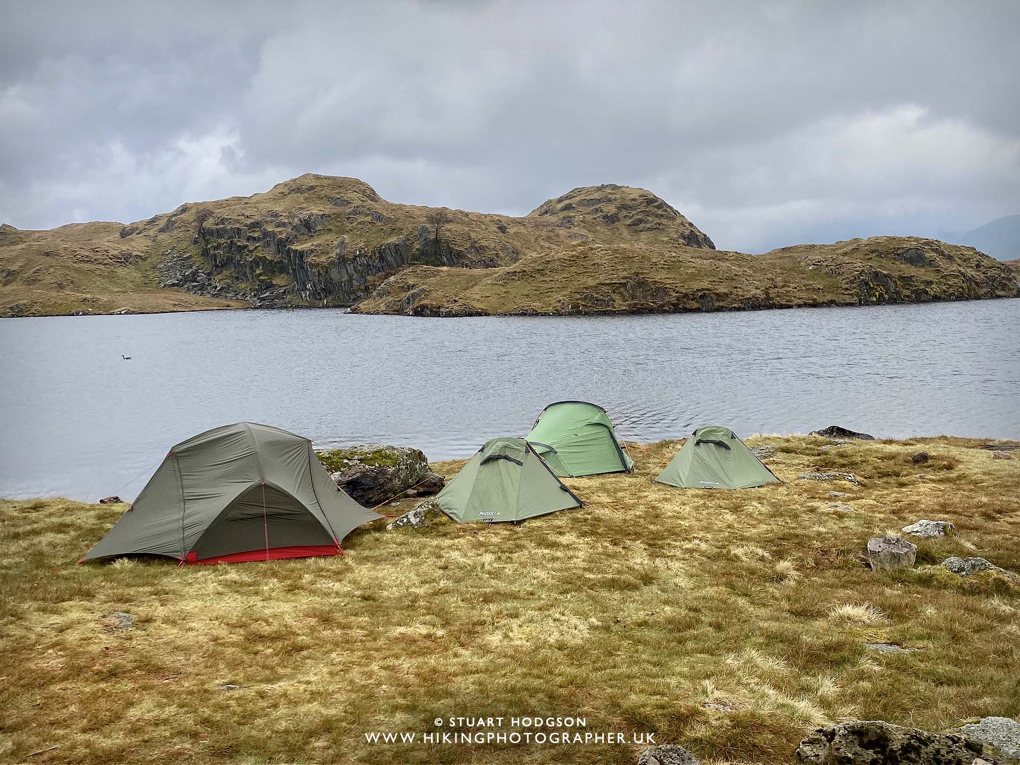 Wild camping Lake District best spot Angle Tarn